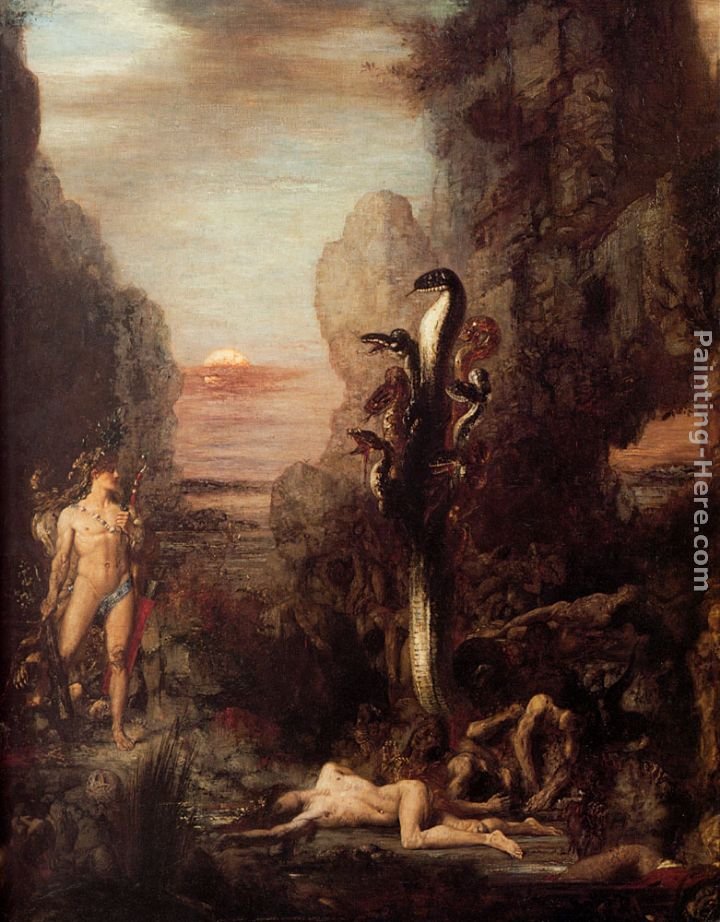 Gustave Moreau Hercules and the Hydra